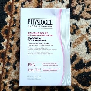 BONUS! Physiogel Hypoallergenic Calming Relief Masks 5pk & Dr. Belmeur Spot patc